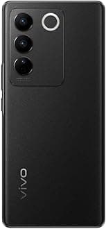 Back OG Glass Replacement Panel forVivo V27 Pro(Glass) Noble Black-Noble Black