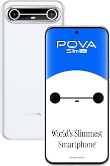 Pova Slim 5G (Slim White, 8GB+128GB)