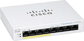 CiscoBusiness CBS110-8PP-D Unmanaged Switch | 8 Port GE | Partial PoE | Desktop | Ext PS | Limited Lifetime Protection (CBS110-8PP-D-NA)