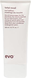 Total Recoil Curl Definer - Strong Hold Defining Cream - Enhances Natural Curl Pattern & Reduces Frizz - Humidity Control