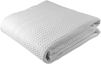 Waffle Bath Sheet Large Bath Towels Quick Dry Thin Body Towels, 40x80 Oversized Bath Towels for Adults, Classic Style (White)