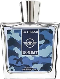 La French Kombat Perfume for Men - 100ml | Extra Long Lasting Luxury Perfume Scent | Pour Homme Eau De Parfum | All Day Fragrance | Perfume Gift Pack of 1