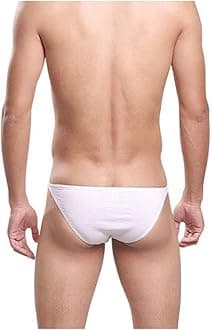 Faringoto Men's Striped Briefs U Convex Fashion Hips Panties