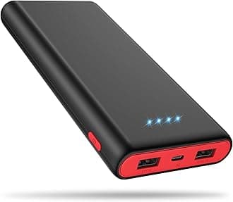 Portable Charger Power Bank 25,800mAh, 5V/3A USB C in&Out Fast Phone Charging with Intelligent Smart IC,3 USB Port External Cell Phone Battery Pack Compatible with iPhone 16 15 14,Galaxy,Android etcClimatePartner certified