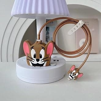 Sounce Jeryy Charger Protective Case for iPhone 18W & 20W Charger and Wire Protector for Lightning Cable - Charger Protective Cover, Protection Sleeve, Cord Saver for Earphone (Charger Not Included)