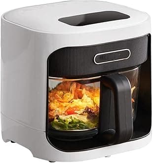 Air Fryer, Household Transparent Visible Oven, Glass Smart Electric Fryer(Taille unique)