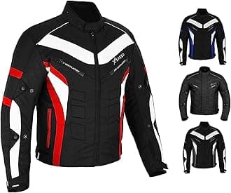 PROFIRST Motorbike Men’s Riding Jacket Motorcycle Jacket for Men Waterproof Jacket CE Armored Protection