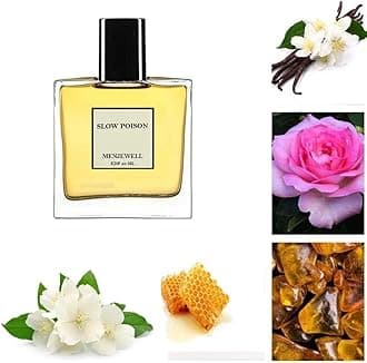 Menjewell Luxury Slow Poison Eau De Parfum Perfume with Amber, Jasmine and Vanilla | Premium, Long Lasting Fresh and Powerfull Fragrance for Women, 50Ml
