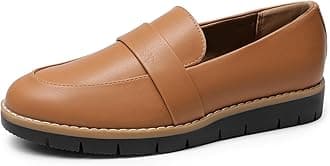 Women's Loafers, Slip-On Business Casual Work Shoes