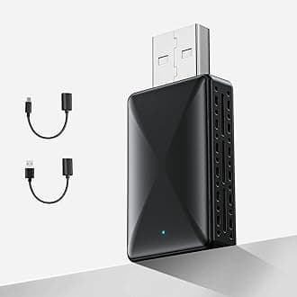 2 IN 1 Wireless Carplay Adapter, Plug & Play Magic link Carplay Stable Fast Connection, Convert Factory Wired to Wireless Carplay Dongle/Android Auto Adapter for Cars 2016+, iPhone iOS 9+