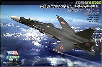 Hobbyboss 1:72 Scale Su-47 (S-37) Berkut Assembly Authentic Kit