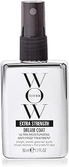 Extra Strength Dream Coat – Powerful ultra moisturizing, anti humidity treatment for extremely frizz prone hair, glassy smooth, straight + resistant styles up to 3-4 washes