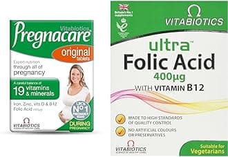 Pregnacare Original 30 Tablets Support Pack with Vitabiotics Ultra Folic Acid