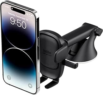 - iOttie Easy One Touch Advanced Universal Car Mount Dashboard & Windshield Suction Cup Phone Holder for iPhone, Samsung, Google, All Smartphones