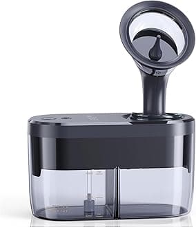 Water Powered Ear Cleaner, Electric Ear Wax Removal Kit, Ear Irrigation Kit with Sewage System and 4 Clean Mode, Safe and Effective Earwax Removal Kit for Adults with 3 Ear Tips