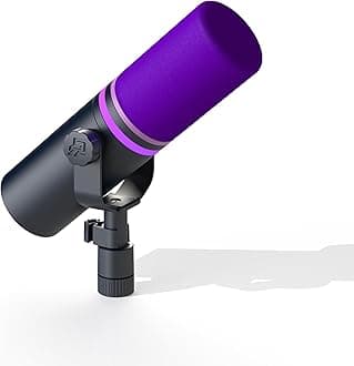 BEACN Mic Foam Windscreen (Purple)