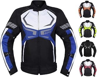 MOTORCYCLE JACKET MENS CE ARMORED BIKERS RIDING RACING WATERPROOF ALL SEASON JACKET
