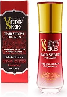 VIYA Hair Treatment Oil Hair Serum Collagen Protein Serum with Botox Keratin Hair Serum Brizilian Protein Serum Repair System 100ml VEIDEN SERIES