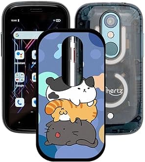 Case for Unihertz Jelly Star, Soft Slim Thin Black Protective Phone Cover Flexible TPU Protection Bumper Shell Case for Unihertz Jelly Star (3.0") - KE75