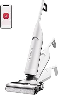 roborockFlexi Pro Wet Dry Vacuum Cleaner, Cordless Vacuum Mop with Hot Water Self-Cleaning and Hot Air Drying System, FlatReach, Edge-to-Edge Floor Cleaner with 17000Pa for Tiles and Hard Floors