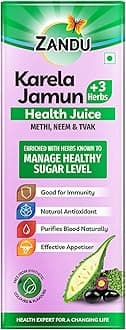 Ayurvedic Karela Jamun +3 Herbs Health Juice by ZANDU