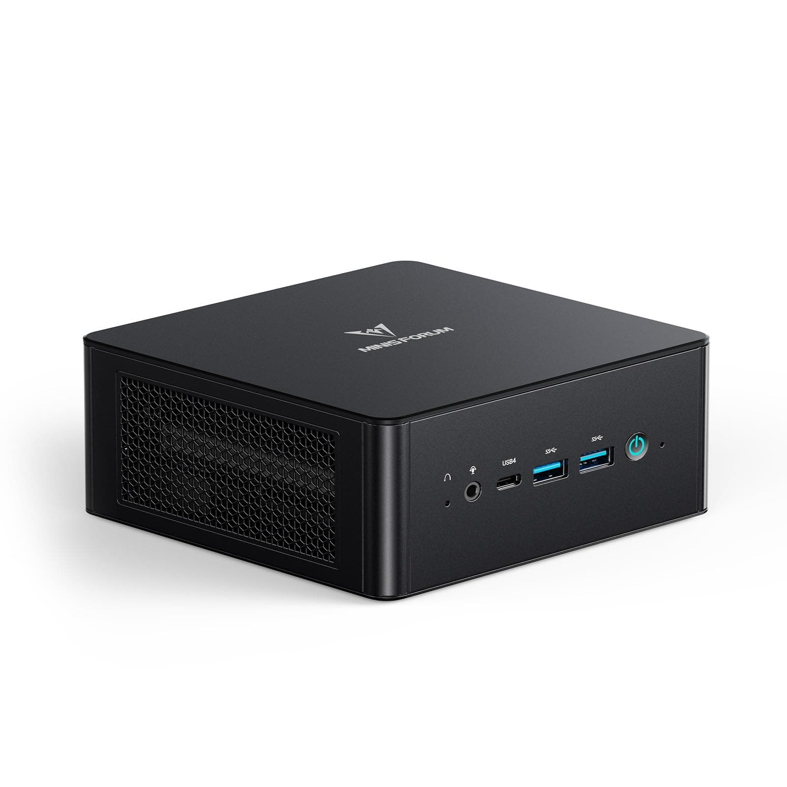 UM890 Pro Barebone with Mini PC, AMD Ryzen 9 8945HS Mini Computers,8K Quad Display HDMI/DP1.4/USB4 х 2, AMD Radeon 780M/Dual LAN 2.5(NO RAM/SSD/OS)