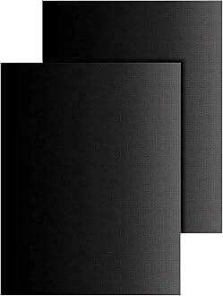 Heavy Duty Oven Liner， Teflon Liner BBQ Grill Mats for Toaster Ovens, Dishwasher Safe, Best Oven Mat for Bottom of Oven(2 Pack,40 * 60cm)