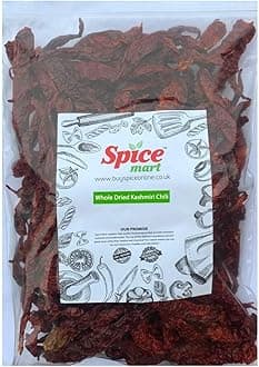 Kashmiri Chilli | Chillies Dried Whole Premium Quality Free UK P&P 25g-950g (90g)