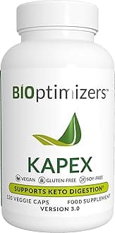 BiOptimizers kApex Ketogenic Optimizer V3.0 | Kick Your Keto into Overdrive | May Burn Fat Fast, May Increase Energy, May Enhance Metabolism | 120 Capsules (2.0)