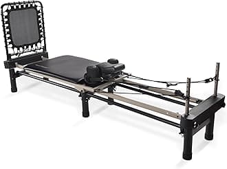 AeroPilates Pilates Reformer Machine, Gym Equipment for Resistance Workout, Strength & Fitness Training - Foldable & Compact, Premier Studio 700