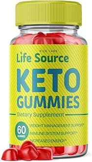 rize labs - Life Source Keto ACV Gummies for Advanced Weight Loss with Apple Cider Vinegar, Supplement Helps in Reducing Belly Fat (60 Gummies)