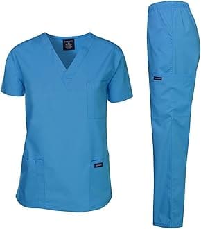 Dagacci Medical UniformDagacci Scrubs Medical Uniform Men Scrubs Set Medical Scrubs Top and Pants
