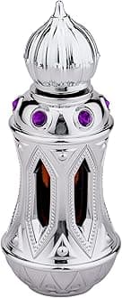 Swiss Arabian Attar Mubakhar - Luxury Products From Dubai - Long Lasting Perfume Oil for Unisex - Blend of Bergamot, Mandarin, Jasmine and Patchouli - Perfect for Date Night or Evening Out - 0.67 oz