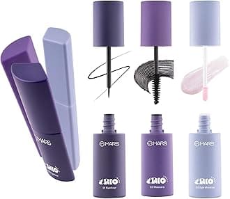 TRIO Treat 3-IN-1 Eye Makeup Kit with Eyeliner, Mascara & Eyeshadow (24.50gm) | Travel Friendly Design | Long-Lasting | Versatile | Effortles Application