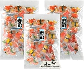 Selectable Quantity Sushi Candy Present, Sweets, Petite Gift, Overseas Business Trip, Japan, Souvenirs, Dagash, Prizes, Events, Coarse Products, Large Amount, Small Bag, Homestay, Individual