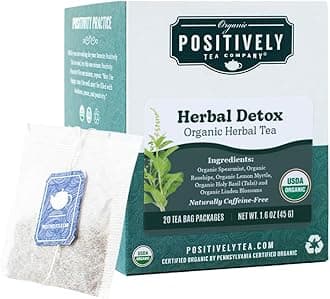 Herbal Detox Tea Bags, 20 Count