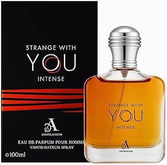 – Strange With You Intense Perfume for Men Inspired By Str.onger with Y.ou I.ntensely, 100ml EDP Parfum men with Vanilla and Lavender Notes, Long Lasting Mens Perfume, Eau de Parfum for Men