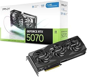 PNY GeForce RTX™ 5070 12GB OC Triple Fan Graphics Card DLSS 4