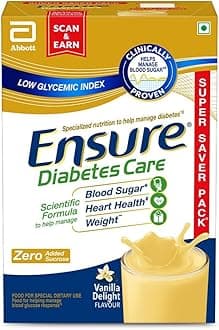Ensure Diabetes Care Vanilla 950g. Specialized Nutrition To Help Manage Diabetes. Helps Manage Diabetes Related Symptoms