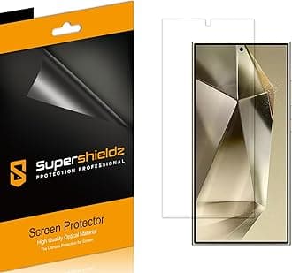 Supershieldz (3 Pack) Anti-Glare (Matte) Screen Protector Designed for Samsung (Galaxy S24 Ultra)