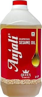 Anjali Cold Pressed Gingelly/Sesame Oil (2 LITRE CAN)