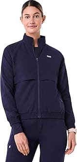 Sydney Scrub Jacket for Women — 5 Pockets, Classic Fit, Mesh Lining, 4-Way Stretch Women’s Scrub Jacket