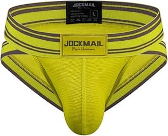 Mesh Athletic Supporters Mens Briefs Underwear Comfort Male Underwear for Gym Sport