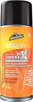 Fresh FX Smoke X Car Odor Eliminator Spray, Car Air Freshener Spray, Citrus Breeze Scent, 2 Oz