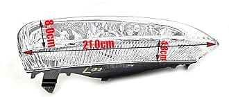 DRL Daytime Running Light Assemlby Cover for 07-10 Porsche Cayenne 9PA1 957 Fit Base S Sport 3.6L 4.8L 2007 2008 2009 2010 Front Turn Signal Lamp Side Right