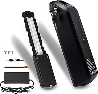 Ebike Battery 36V/48V 10.4Ah 15.6Ah 20Ah,E-Bike Scooter Lithium,40A BMS Lithium Replacement Battery for 36V/48v Controller 0-1500W