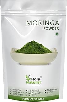 Holy Natural Moringa Powder (1kg) | Known as Moringa Oleifera, Drumstick, Ben Tree | Super Food For Immunity Booster, Good For Hair & Skin