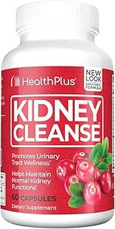 Health Plus, Kidney Cleanse, 550 mg, 60 Capsules