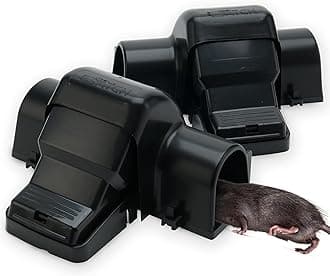 - Rat Traps Indoor and Outdoor - Dual-Entry Large Rat Trap Outdoor and Indoor for Home, Garden and Restaurant with 99.9% Trap Rate | Easy to Use Rodent Traps with Safe Hands Free Design - UCatch