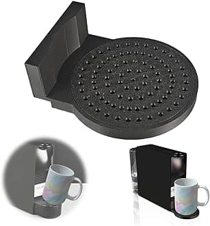 Coffee Maker Drip Tray, Low Profile Replacement Tray for Large Cups, Compatible with Nespreso Essenza Mini and Brevile BEC220BLK1AUC1 and Krup s